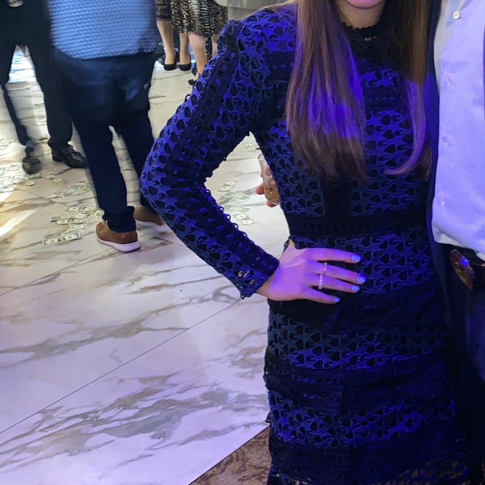 Self portrait inspired dress